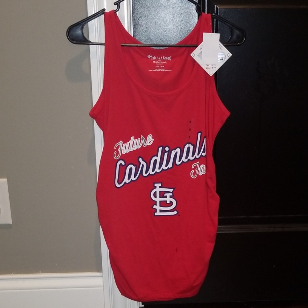 NWT St. Louis Cardinals Maternity Tank Top
